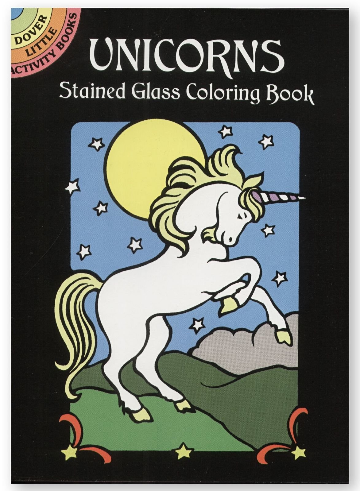 Dover - Unicorns Stained Glass Coloring Book