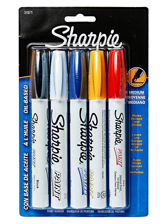 Sharpie Medium Tip Oil Based Paint Markers - Buy Sharpie Oil Based