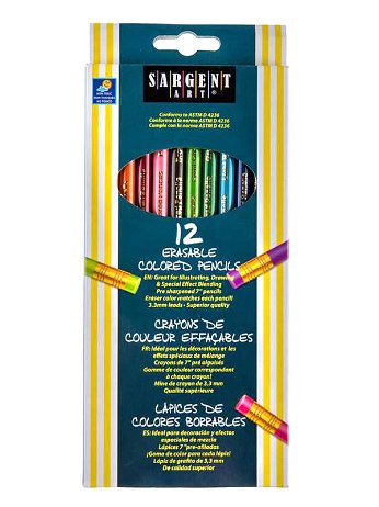 Sargent Art - Erasable Colored Pencils