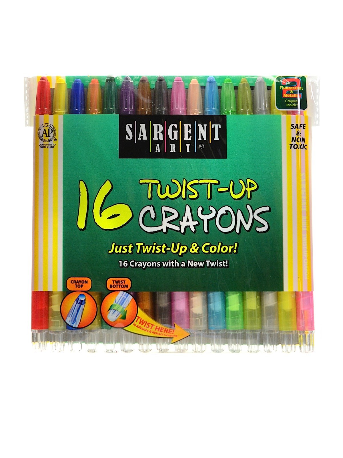 Sargent Art - Twist Up Crayons