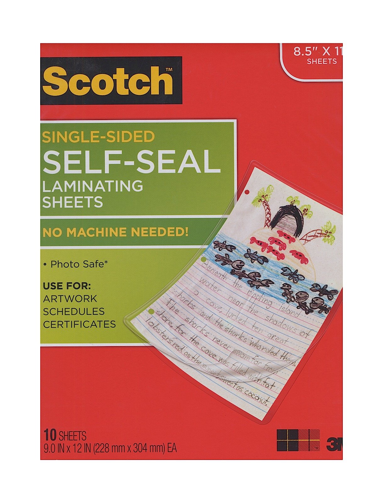 Scotch - Self-Sealing Laminating Sheets
