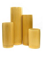 Bamboo Brush Holder