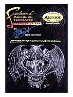 Freehand Airbrush Templates Instructional DVD by Bob Soroka