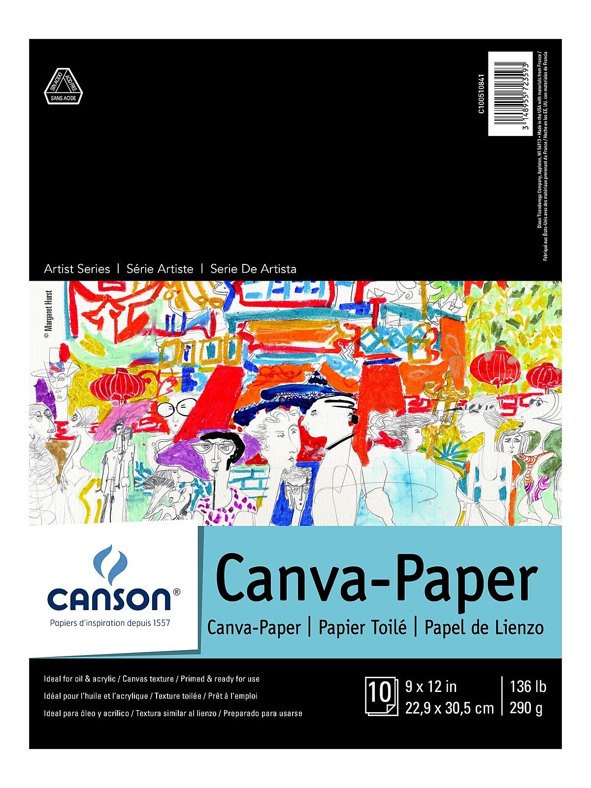 Canson - Foundation Canva-Paper Pad