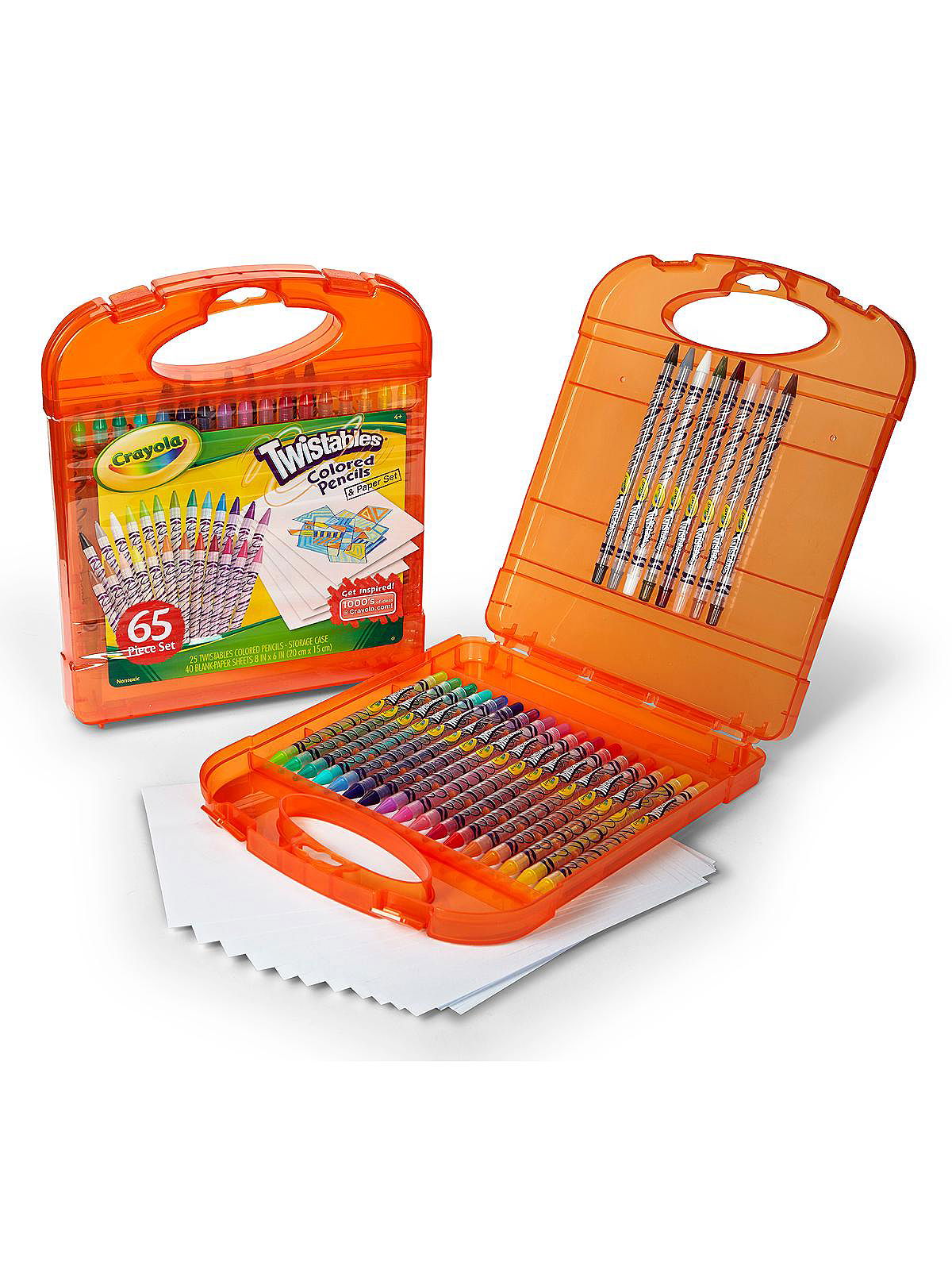 Colorful and Durable Pencil Storage Box - Set of 6