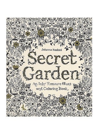 Laurence King - Secret Garden: An Inky Treasure Hunt & Coloring Book - Each