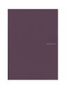 Fabriano - EcoQua Notebooks staplebound grid wine 8.25 x 11.7 in.