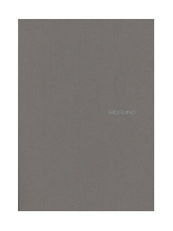 Fabriano - EcoQua Notebooks - Staplebound Grid, Stone, 8.25 x 11.7 in.