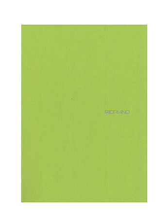 Fabriano - EcoQua Notebooks - Staplebound Grid, Lime, 8.25 x 11.7 in.