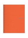 Fabriano - EcoQua Notebooks spiral grid orange 5.8 in. x 8.25 in.