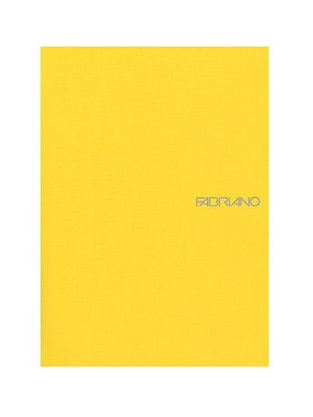 Fabriano - EcoQua Notebooks - Gluebound Dot, Lemon, 5.8 in. x 8.25 in.