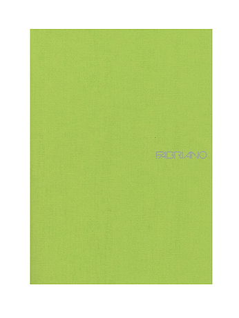 Fabriano - EcoQua Notebooks - Gluebound Dot, Lime, 5.8 in. x 8.25 in.