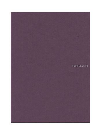 Fabriano - EcoQua Notebooks - Gluebound Dot, Wine, 8.25 x 11.7 in.