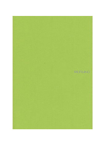 Fabriano - EcoQua Notebooks - Gluebound Dot, Lime, 8.25 x 11.7 in.