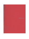 Fabriano - EcoQua Notebooks spiral blank raspberry 5.8 in. x 8.25 in.