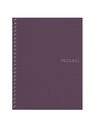 Fabriano - EcoQua Notebooks spiral blank wine 5.8 in. x 8.25 in.