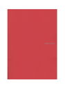 Fabriano - EcoQua Notebooks staplebound blank raspberry 8.25 x 11.7 in.