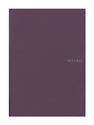 Fabriano - EcoQua Notebooks staplebound blank wine 8.25 x 11.7 in.