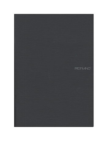 Fabriano - EcoQua Notebooks - Staplebound Blank, Black, 8.25 x 11.7 in.