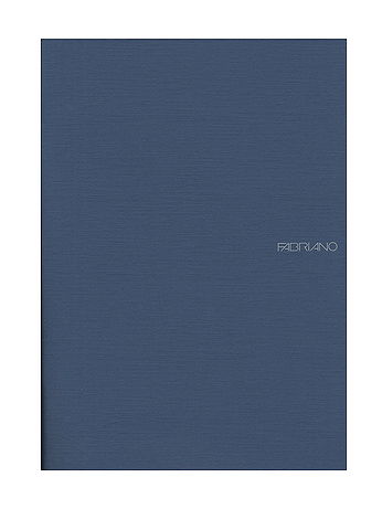 Fabriano - EcoQua Notebooks - Staplebound Lined, Turquoise, 8.25 x 11.7 in.