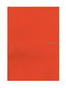 Fabriano - EcoQua Notebooks staplebound lined orange 8.25 x 11.7 in.