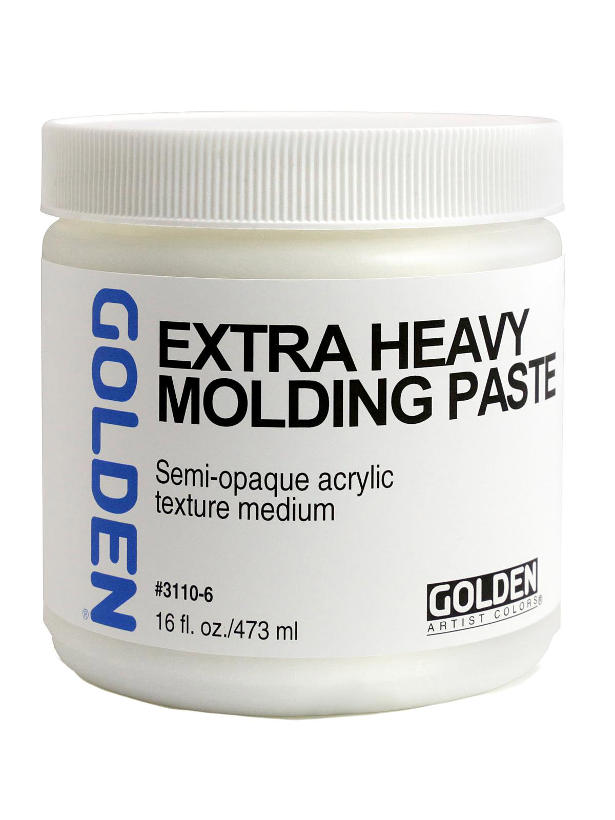 Hard Molding Paste Golden - 16 Oz