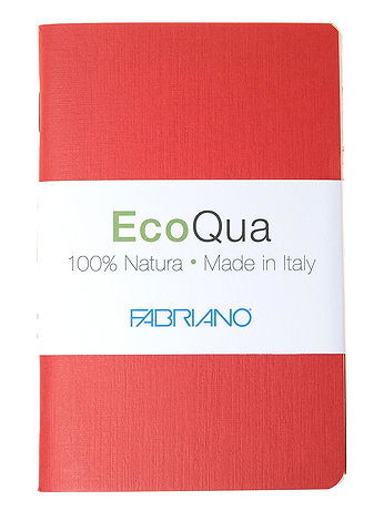 Fabriano - EcoQua Notebooks - Dot Set of 4, Warm, Pocket