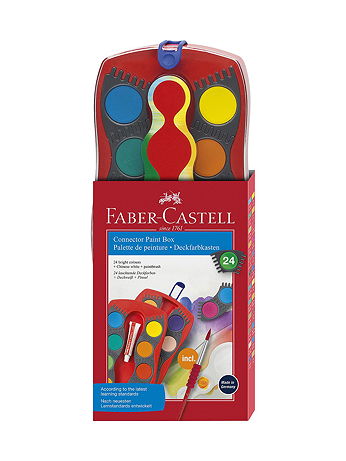 Faber-Castell - Connector Paint Box - Set of 24