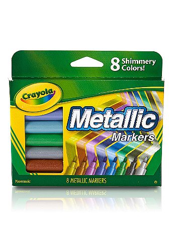 Crayola - Metallic Markers - Pack of 8