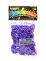 Wonder Loom Rubber Bands and Clips purple pack of 600