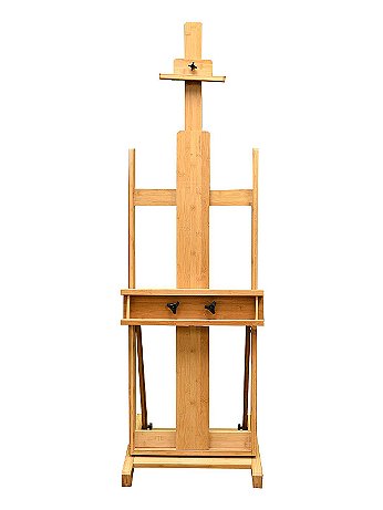Green Panda - BRAZOS Solid Bamboo Studio Easel - Traditional H-Style