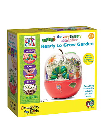 Creativity For Kids - The Very Hungry Caterpillar Ready to Grow Garden - Kit
