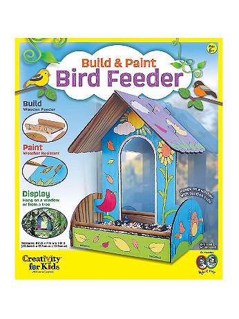 Creativity For Kids - Build & Paint Bird Feeder - Kit