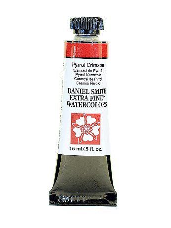 Daniel Smith - Extra Fine Watercolors - Pyrrol Crimson, 15 ml