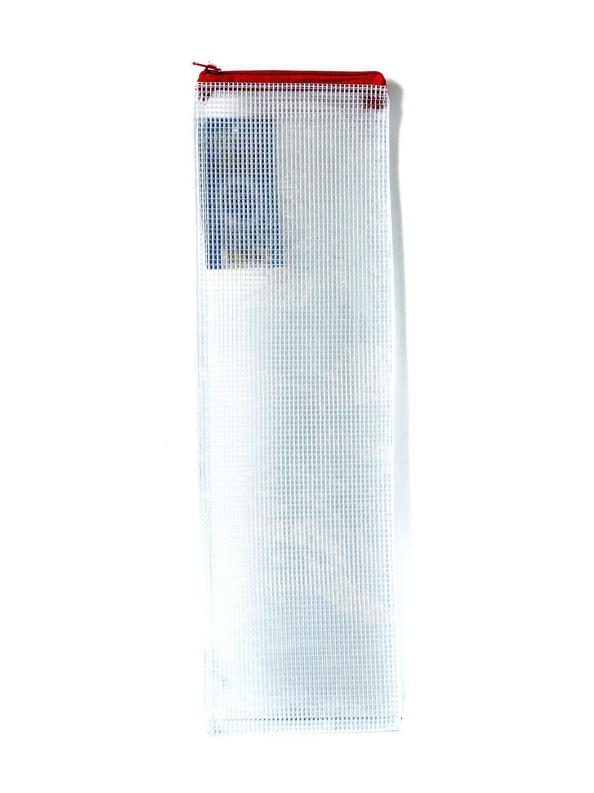 Pacific Arc Mesh Reinforced Vinyl Zipper Bag 13x13 (FB-1313)