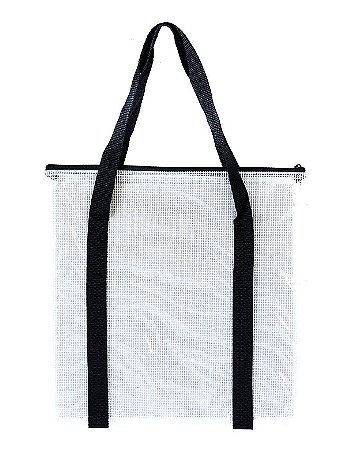 Pacific Arc - Mesh-Reinforced Vinyl Bags - Deluxe Bag With Handles, 12 in. x 16 in.