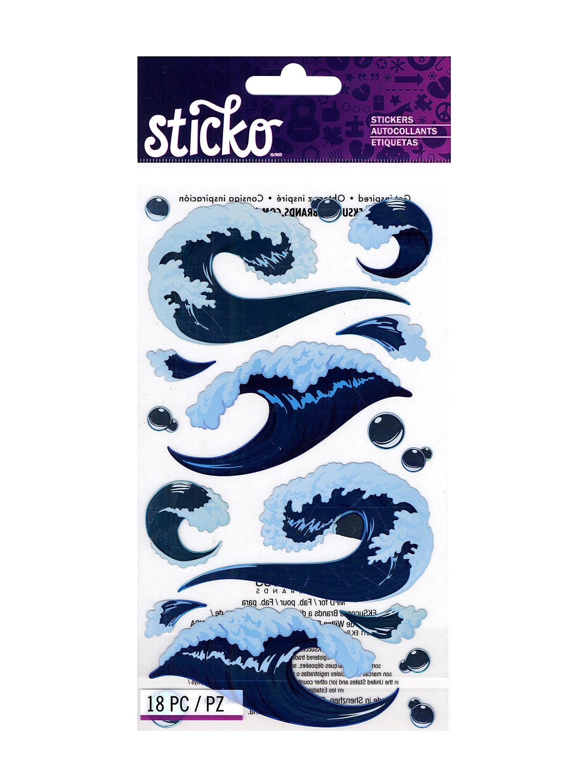 Sticko - Mini Snowflakes Epoxy Stickers
