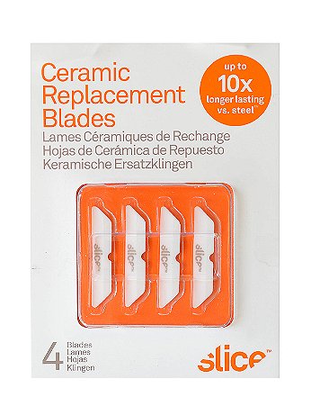 SLICE - Ceramic Replacement Blades - Pack of 4