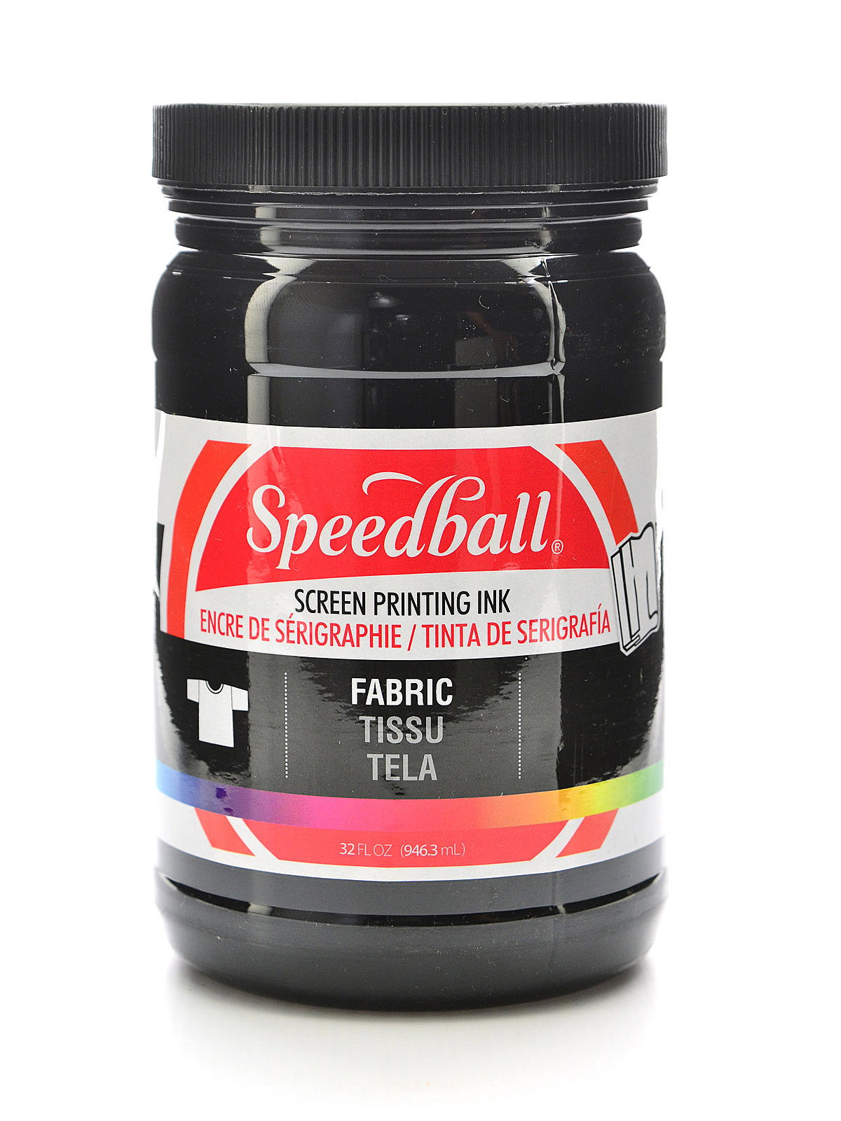Speedball Block Printing Fabric Ink 5 oz. Black