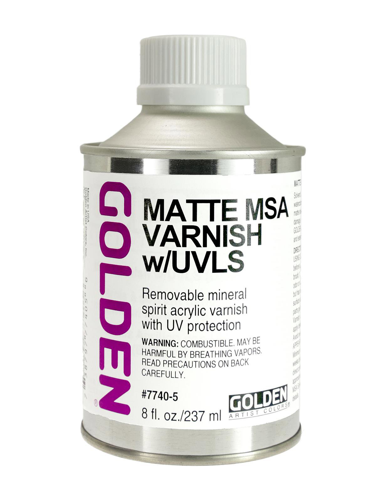 MSA (Mineral Spirit Acrylic) Varnish with UVLS