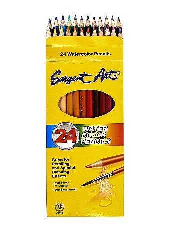 Sargent Art - Watercolor Pencils - 24 Count