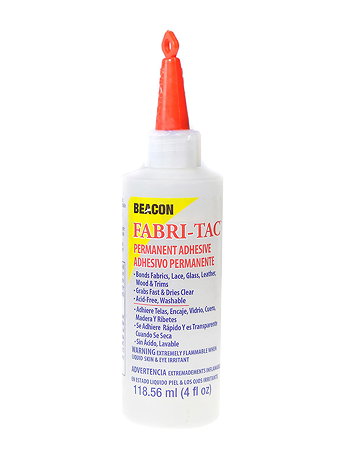 Beacon - Fabri-Tac Permanent Adhesive - 4 oz. Bottle
