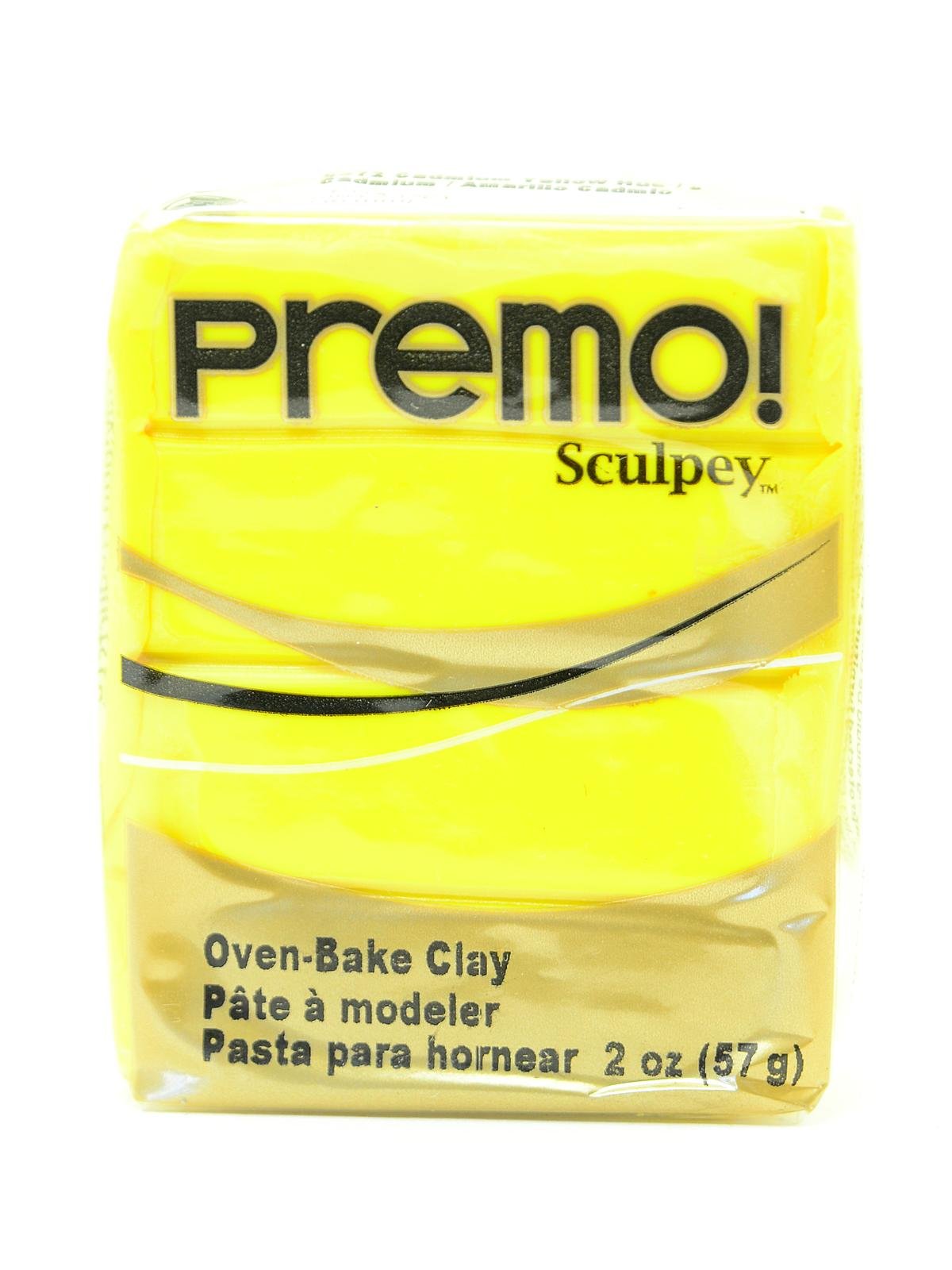 Sculpey Premo Polymer Clay - Black 2 oz.