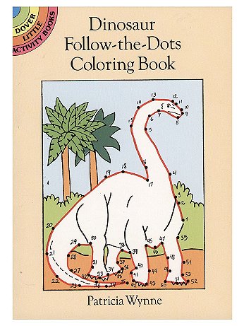 Dover - Dinosaur Follow-The-Dots Coloring Book - Dinosaur Follow-The-Dots Coloring Book