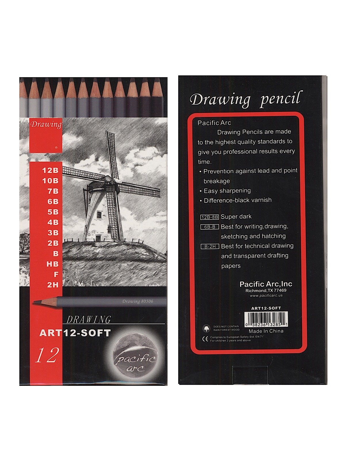 Pacific Arc Drawing Pencil Set