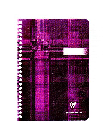 Clairefontaine - Classic Wirebound Notebook with Pocket Dividers - 6 in. x 8 1/4 in.