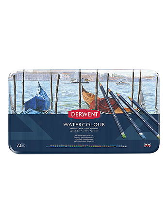 Derwent - Watercolor Pencil Sets in Tins - Set of 72