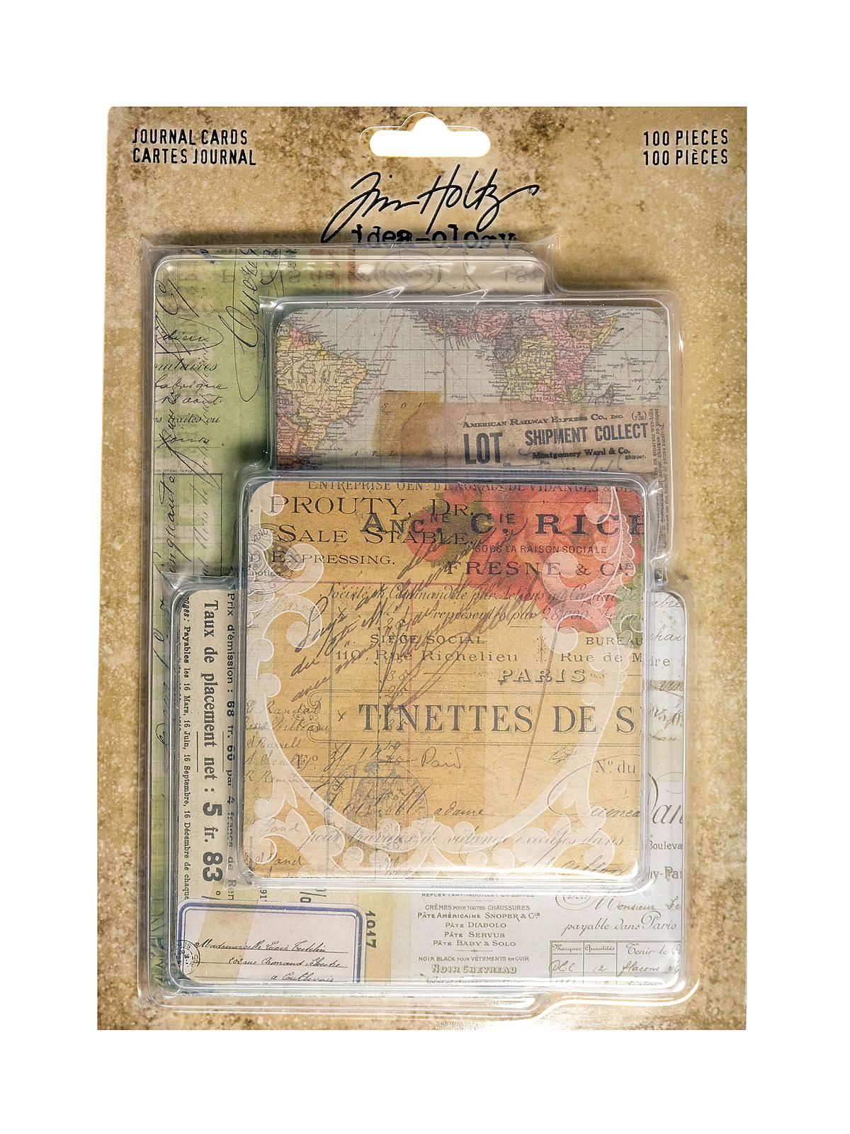 Journal Cards, 4 Sizes