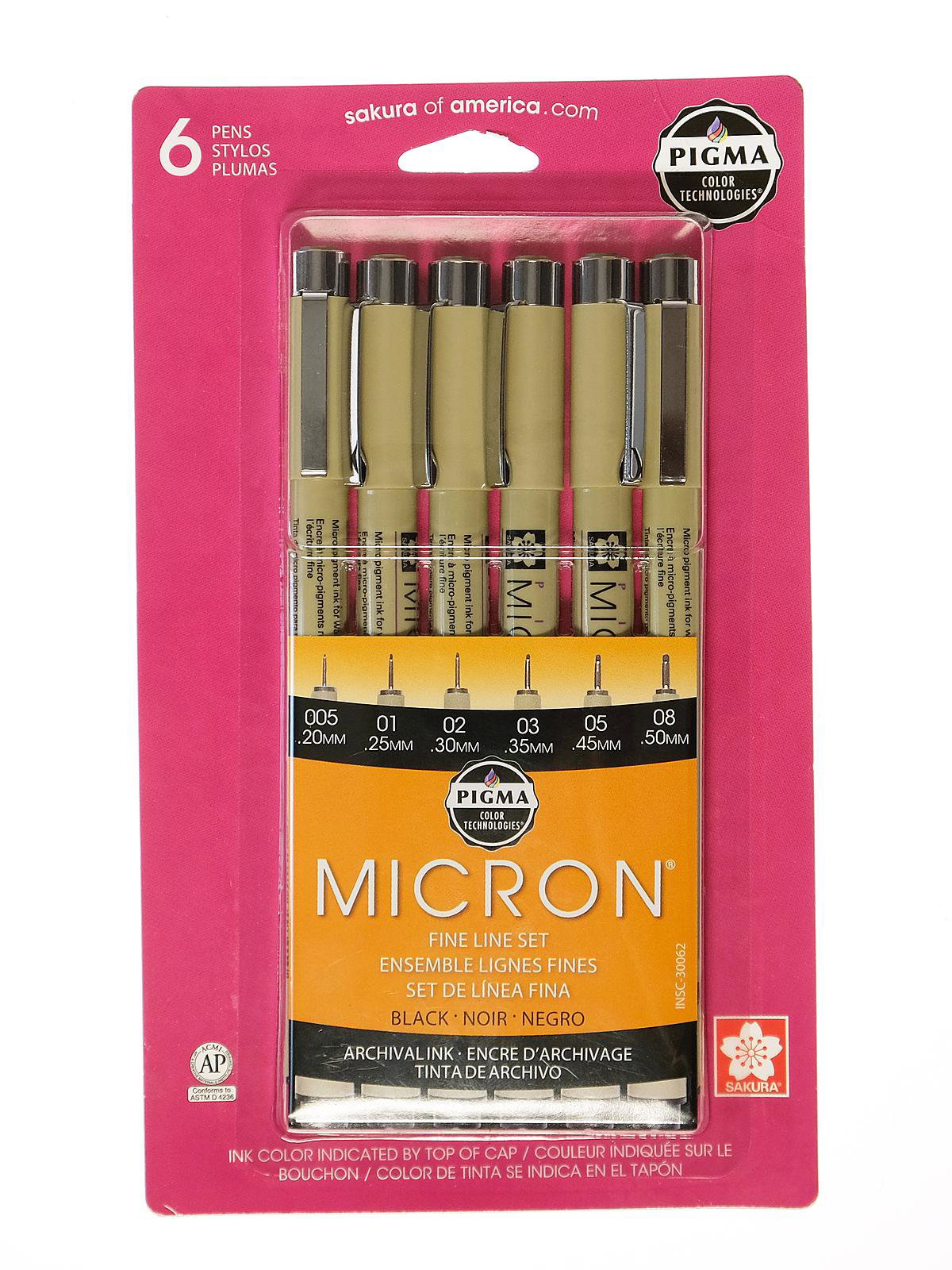 Sakura Pigma Micron Pen Sets - Artsavingsclub