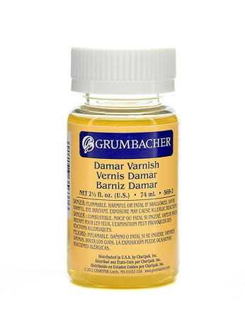 Grumbacher - Damar Varnish - 2 1/2 oz.